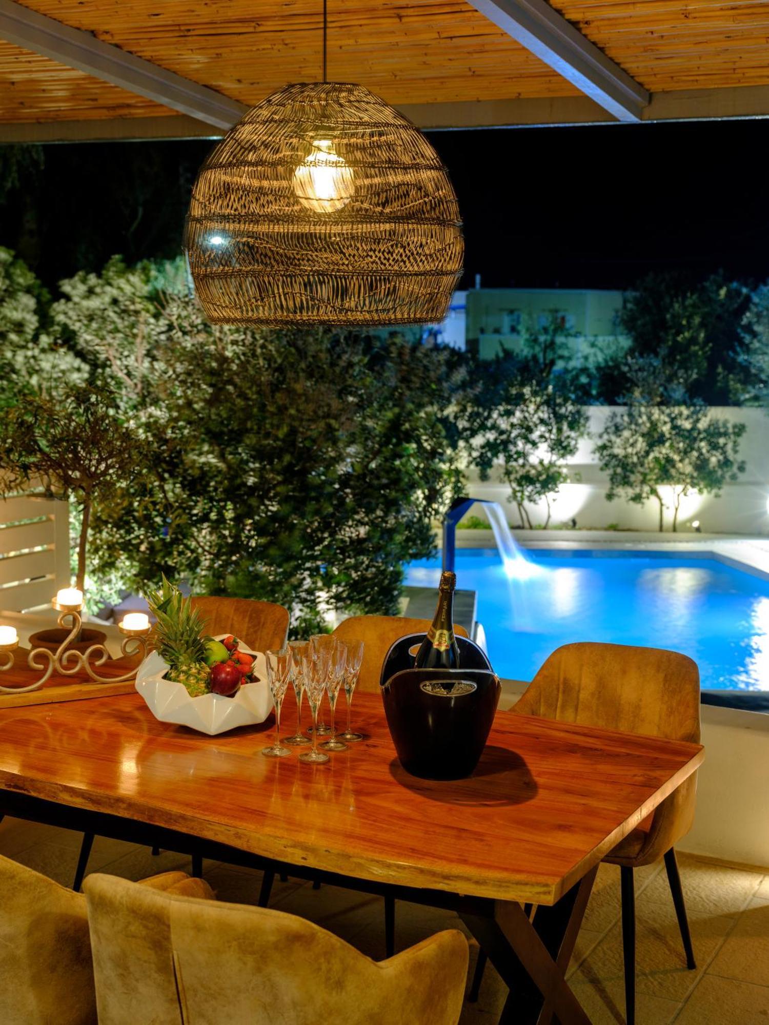 Ambeli Luxury Villa Megalochori (Santorini) Exterior foto
