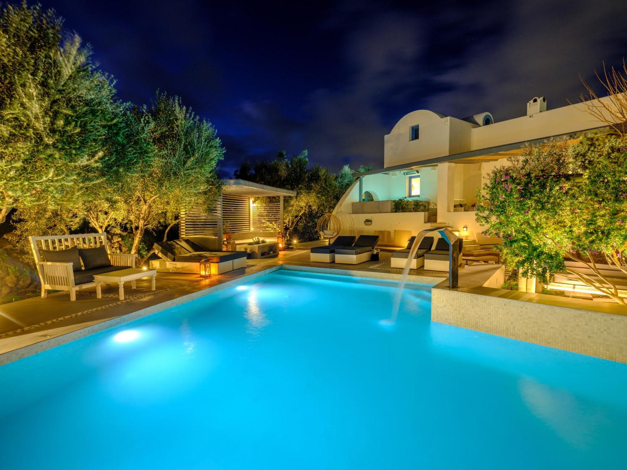 Ambeli Luxury Villa Megalochori (Santorini) Exterior foto